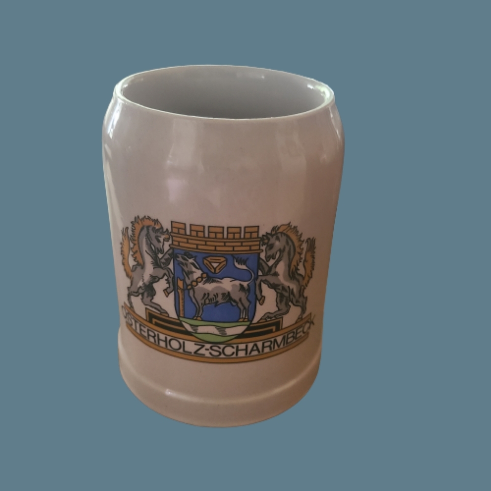 W Germany Osterholz-Scharmbeck Beer Mug